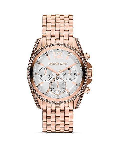 Michael Kors Rose Gold Watch .